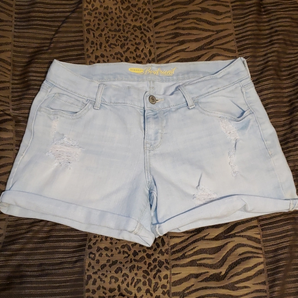 💘3 for $10💘Old Navy Distressed Light Jean Shorts
